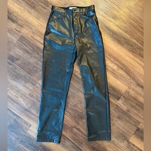 Abercrombie & Fitch Black High-Rise Pants